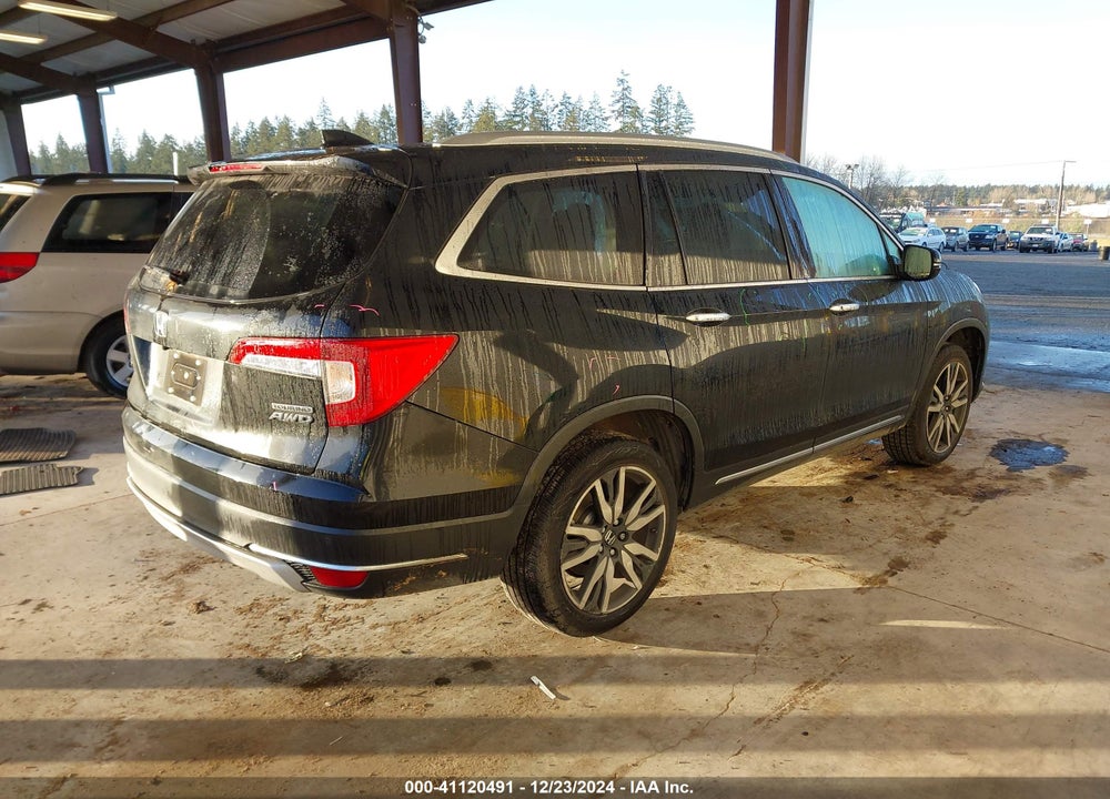 2021 HONDA PILOT AWD TOURING 7 PASSENGER VIN: 5FNYF6H68MB012997