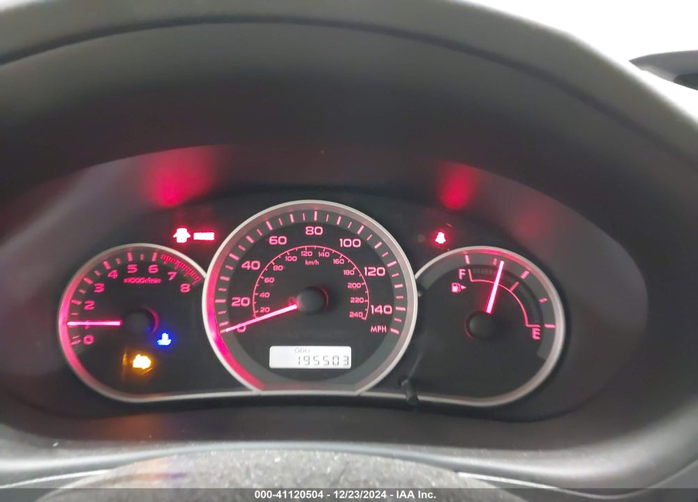 2008 SUBARU IMPREZA OUTBACK SPORT VIN: JF1GH63628G809549