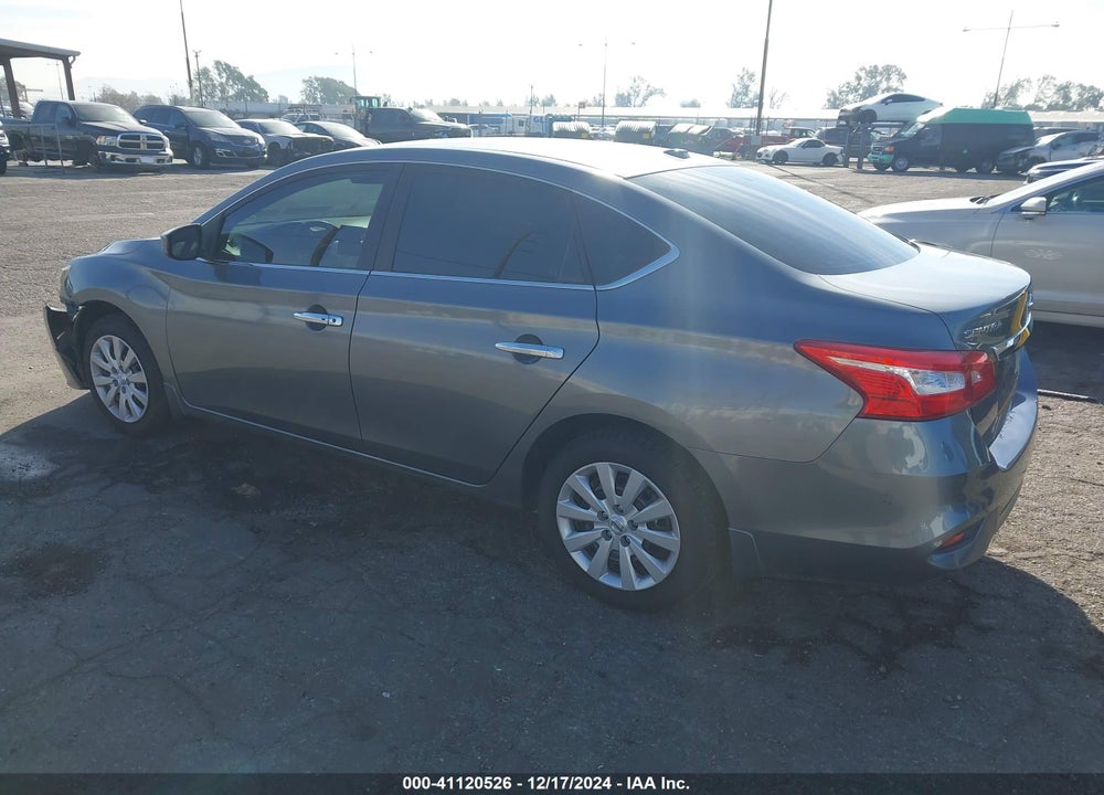 2017 NISSAN SENTRA SV VIN: 3N1AB7AP9HY273655