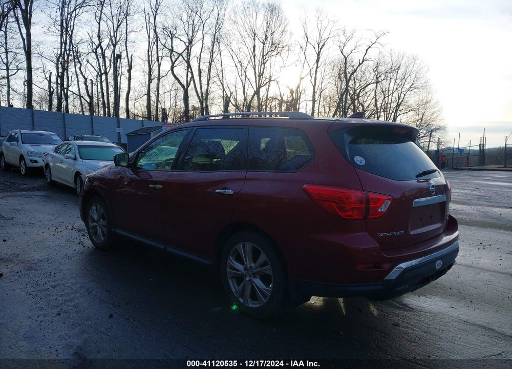 2019 NISSAN PATHFINDER SL VIN: 5N1DR2MM7KC591425