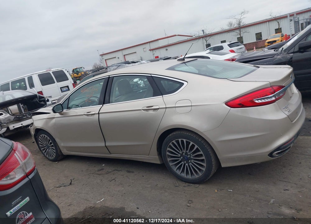 2017 FORD FUSION SE VIN: 3FA6P0T99HR302940