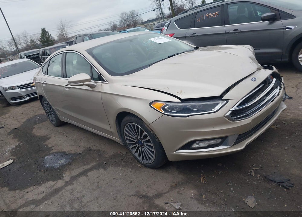 2017 FORD FUSION SE VIN: 3FA6P0T99HR302940