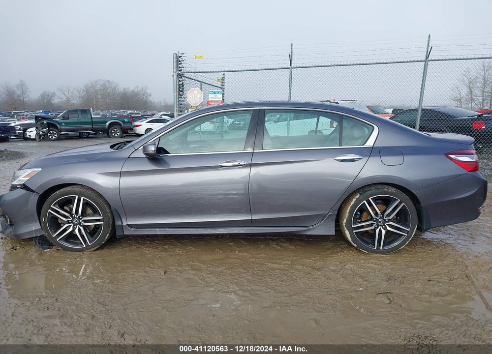 2016 HONDA ACCORD VIN: 1HGCR3F91GA016417
