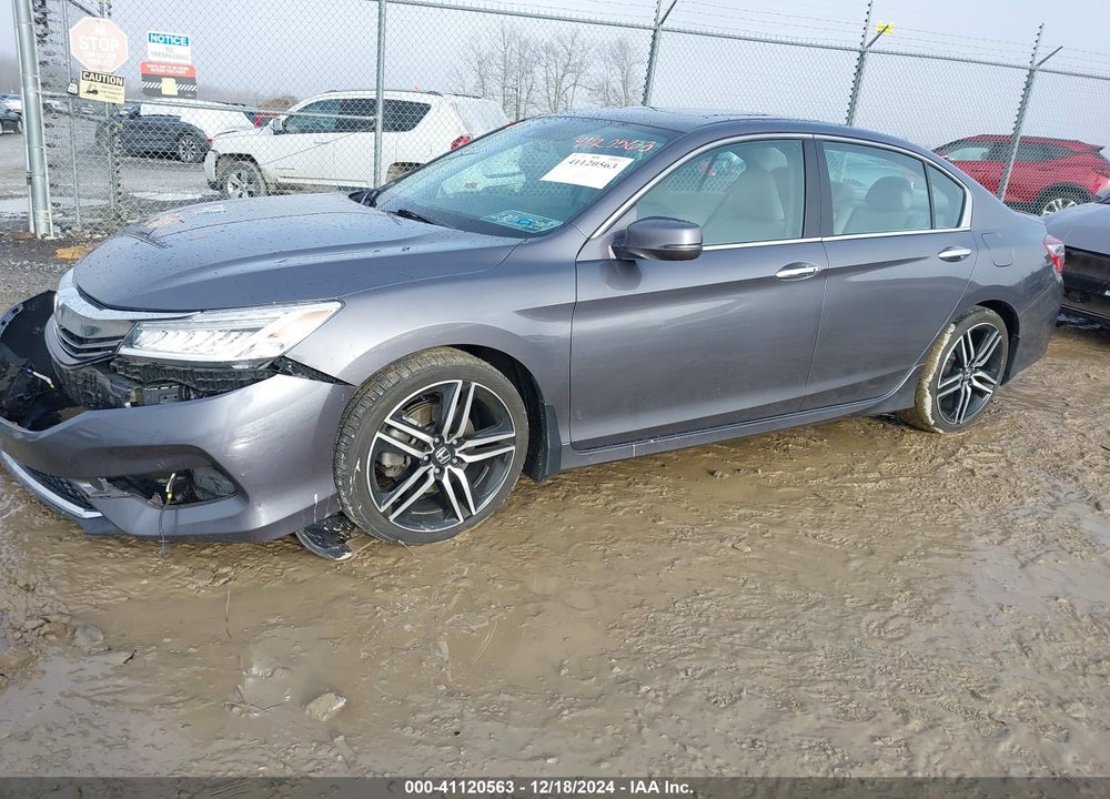 2016 HONDA ACCORD VIN: 1HGCR3F91GA016417