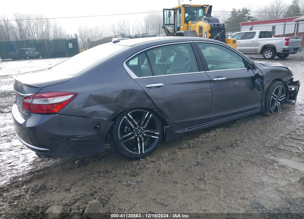 2016 HONDA ACCORD VIN: 1HGCR3F91GA016417