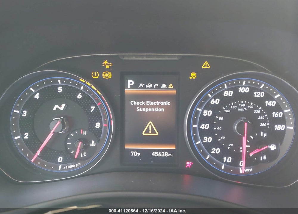 2022 HYUNDAI VELOSTER N VIN: KMHT36AH9NU013210
