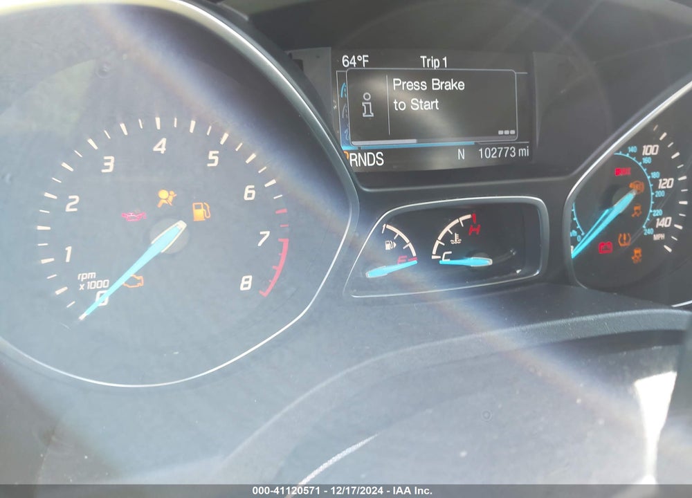 2016 FORD ESCAPE TITANIUM VIN: 1FMCU0J98GUB15734