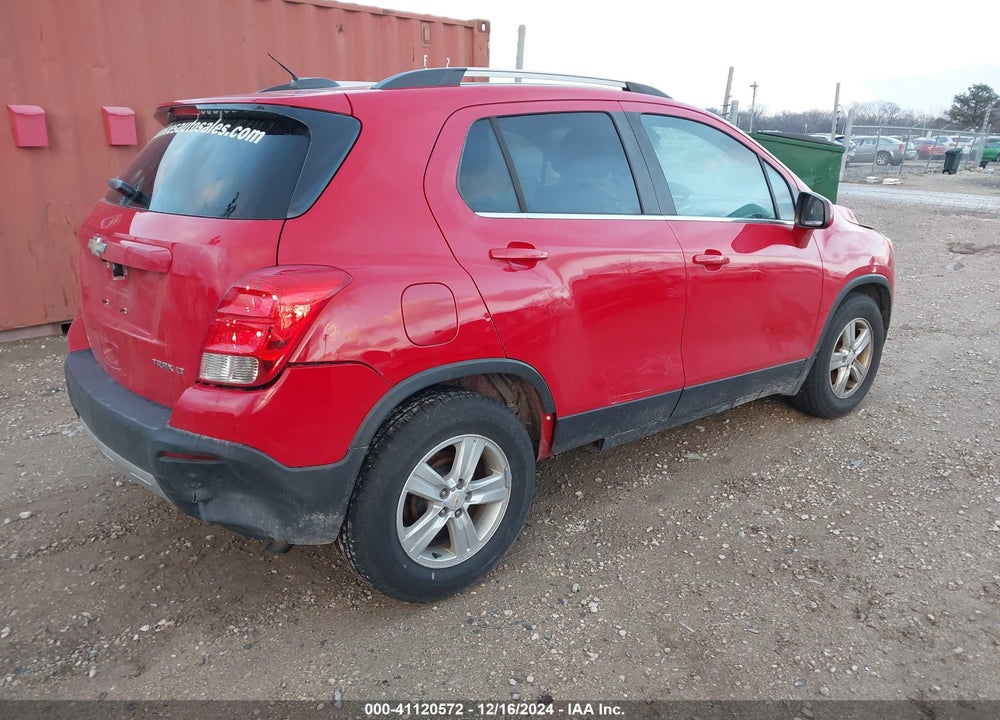 2016 CHEVROLET TRAX LT VIN: KL7CJLSB0GB650193