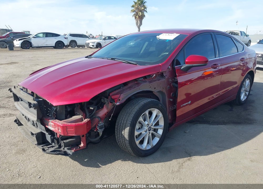 2019 FORD FUSION HYBRID SE VIN: 3FA6P0LU8KR188537