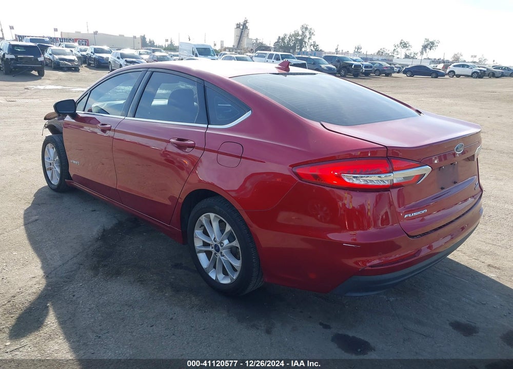 2019 FORD FUSION HYBRID SE VIN: 3FA6P0LU8KR188537