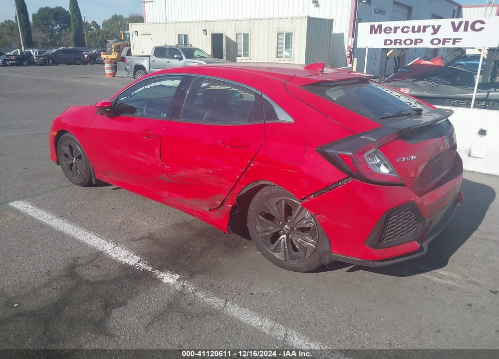 2017 HONDA CIVIC EX VIN: SHHFK7H51HU419001