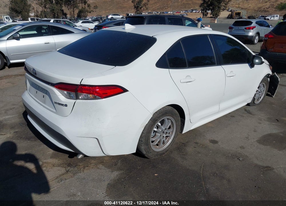 2022 TOYOTA COROLLA HYBRID LE VIN: JTDEAMDE9N3006966