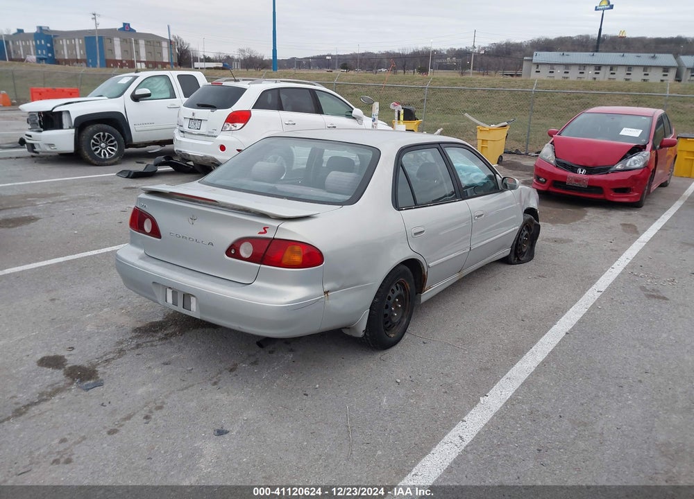 2002 TOYOTA COROLLA S VIN: 1NXBR12E02Z567863