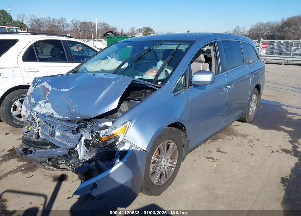 2013 HONDA ODYSSEY EX-L VIN: 5FNRL5H61DB057965