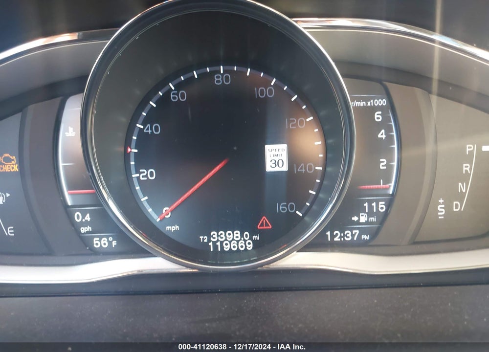 2016 VOLVO XC60 T5 PLATINUM VIN: YV4612RM0G2843474