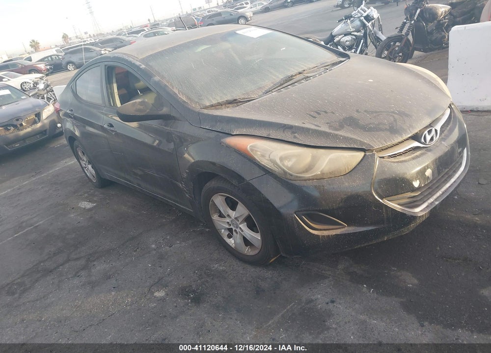 2011 HYUNDAI ELANTRA GLS VIN: 5NPDH4AE7BH041243