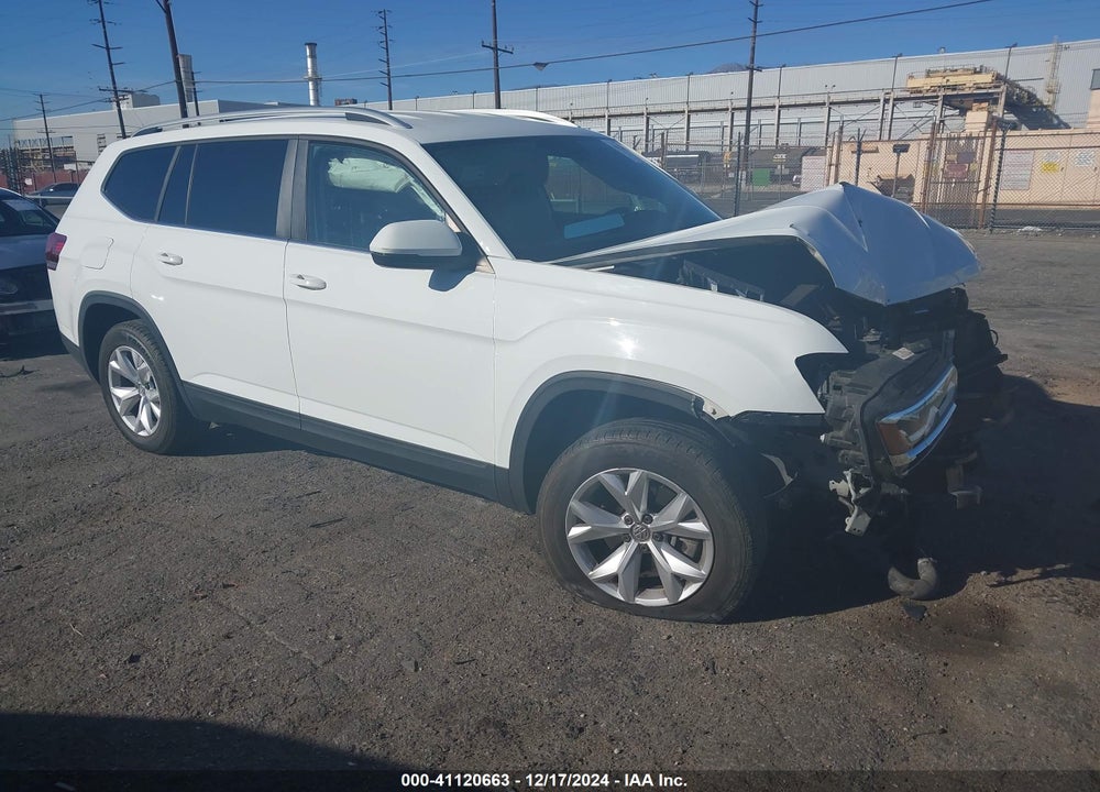 2018 VOLKSWAGEN ATLAS 2.0T SE VIN: 1V2CP2CA7JC596828