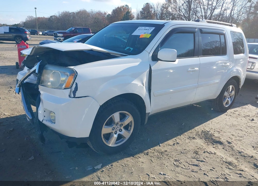 2010 HONDA PILOT EX-L VIN: 5FNYF4H56AB001407