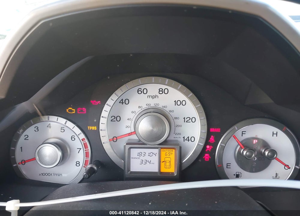 2010 HONDA PILOT EX-L VIN: 5FNYF4H56AB001407