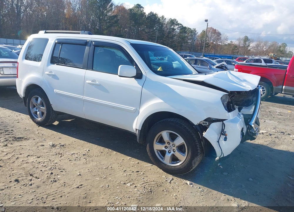 2010 HONDA PILOT EX-L VIN: 5FNYF4H56AB001407