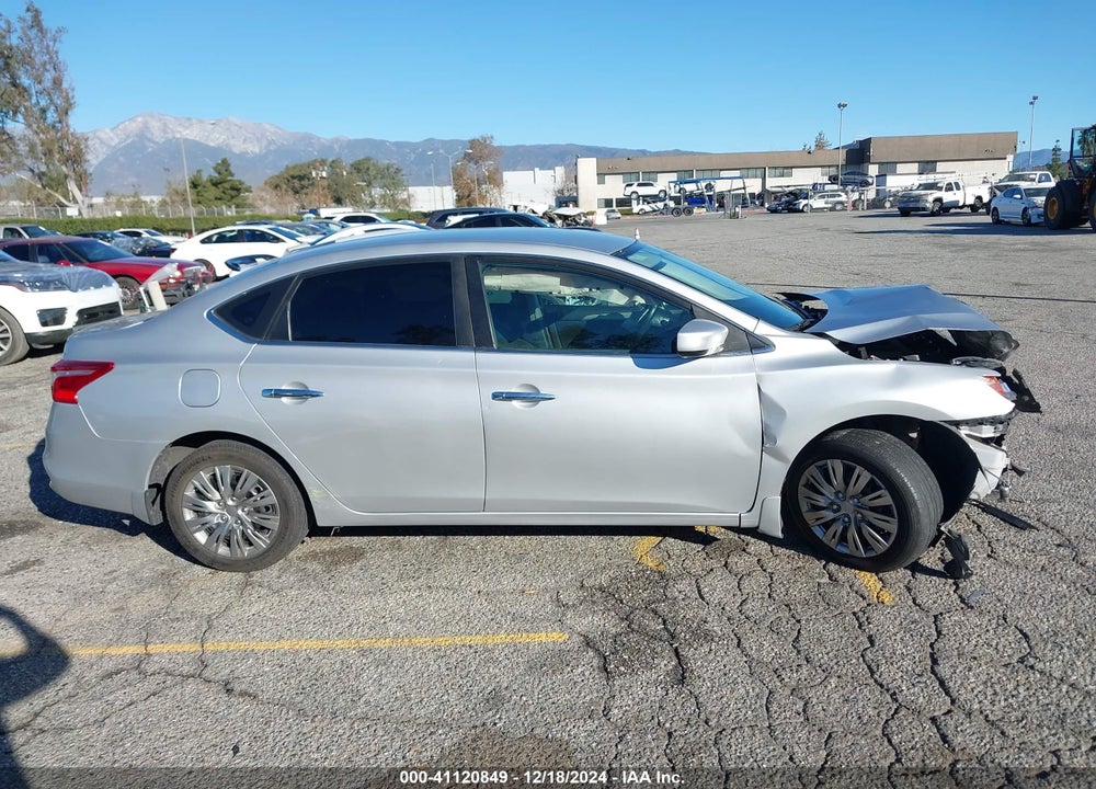 2019 NISSAN SENTRA VIN: 3N1AB7AP3KY253781
