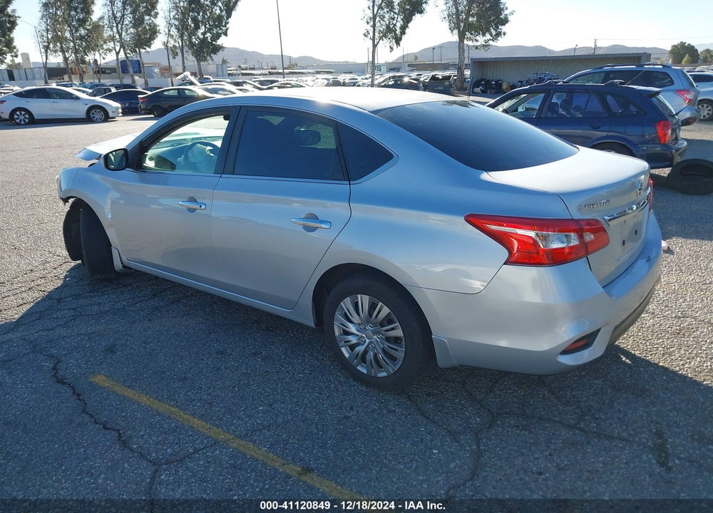 2019 NISSAN SENTRA VIN: 3N1AB7AP3KY253781