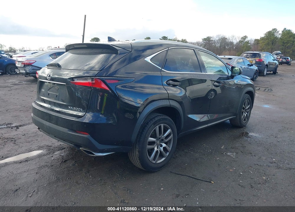 2016 LEXUS NX 200T VIN: JTJBARBZ9G2046346