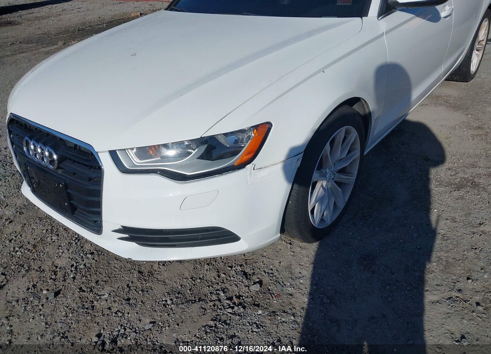 2013 AUDI A6 VIN: WAUCFAFC6DN032637