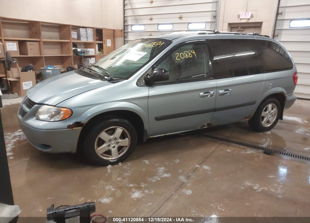 2005 DODGE CARAVAN SXT VIN: 1D4GP45R55B406332