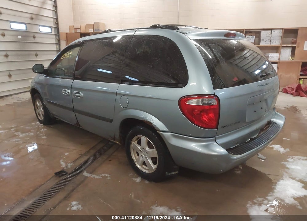 2005 DODGE CARAVAN SXT VIN: 1D4GP45R55B406332