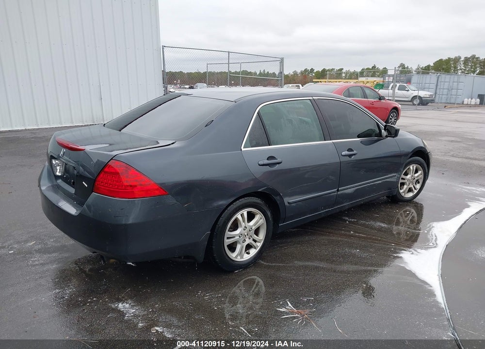 2006 HONDA ACCORD VIN: 1HGCM56396A052263