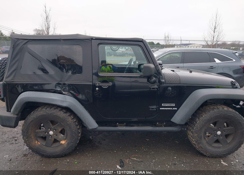 2012 JEEP WRANGLER SPORT VIN: 1C4AJWAG3CL220414