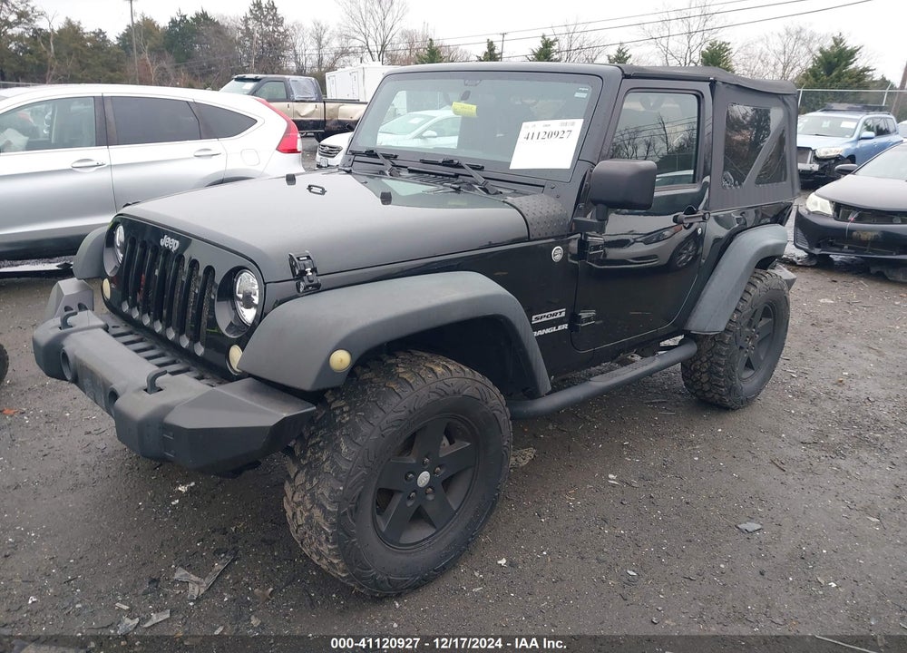 2012 JEEP WRANGLER SPORT VIN: 1C4AJWAG3CL220414