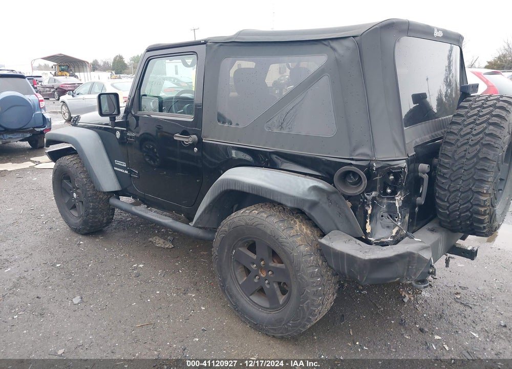 2012 JEEP WRANGLER SPORT VIN: 1C4AJWAG3CL220414