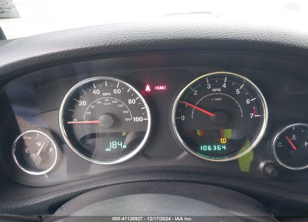 2012 JEEP WRANGLER SPORT VIN: 1C4AJWAG3CL220414