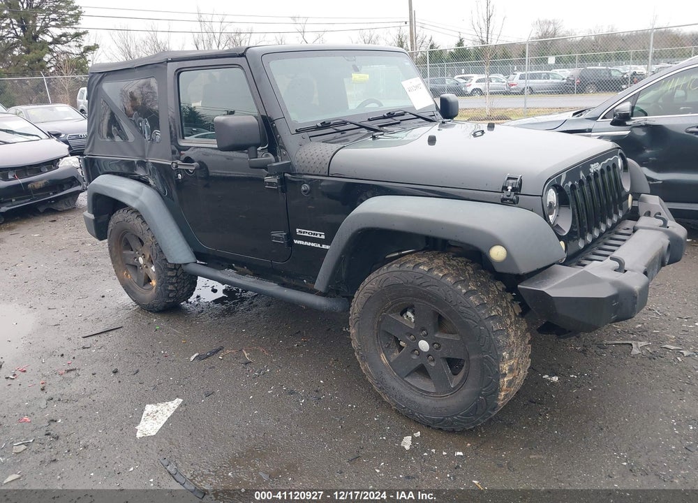 2012 JEEP WRANGLER SPORT VIN: 1C4AJWAG3CL220414