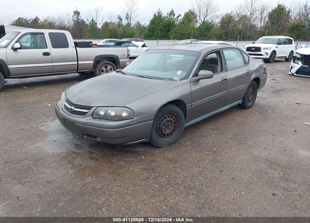 2003 CHEVROLET IMPALA VIN: 2G1WF52EX39106859