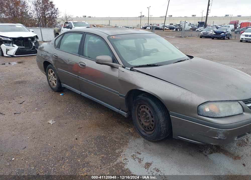 2003 CHEVROLET IMPALA VIN: 2G1WF52EX39106859