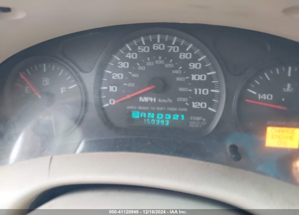 2003 CHEVROLET IMPALA VIN: 2G1WF52EX39106859