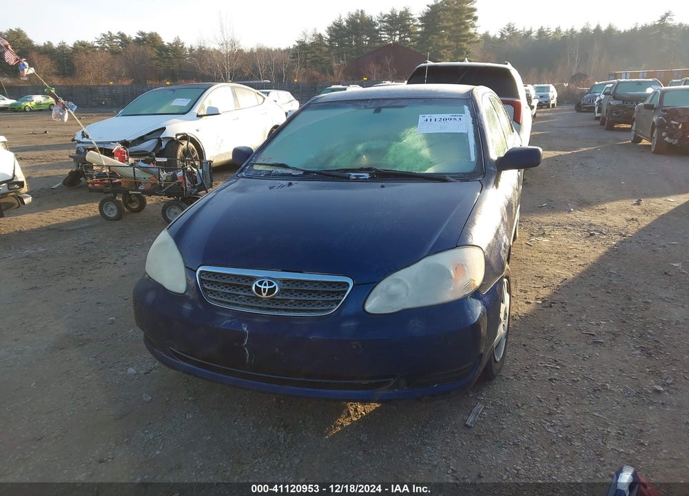 2006 TOYOTA COROLLA LE VIN: JTDBR32E160062699