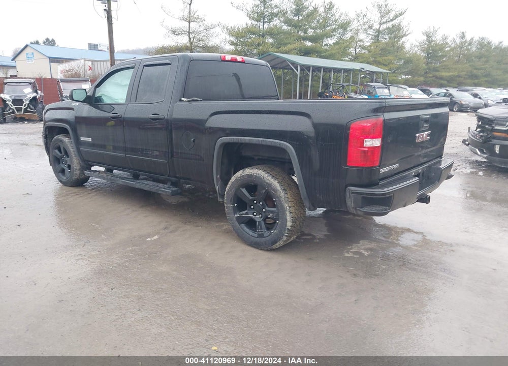 2018 GMC SIERRA 1500 VIN: 1GTV2LEC5JZ188323
