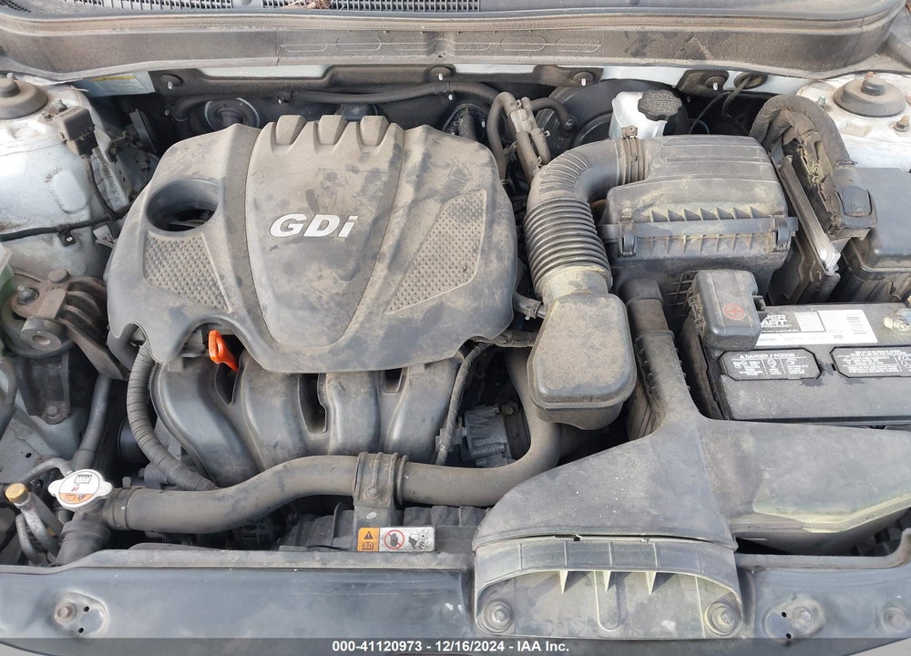 2013 HYUNDAI SONATA GLS VIN: 5NPEB4AC5DH778562