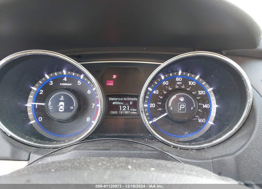 2013 HYUNDAI SONATA GLS VIN: 5NPEB4AC5DH778562
