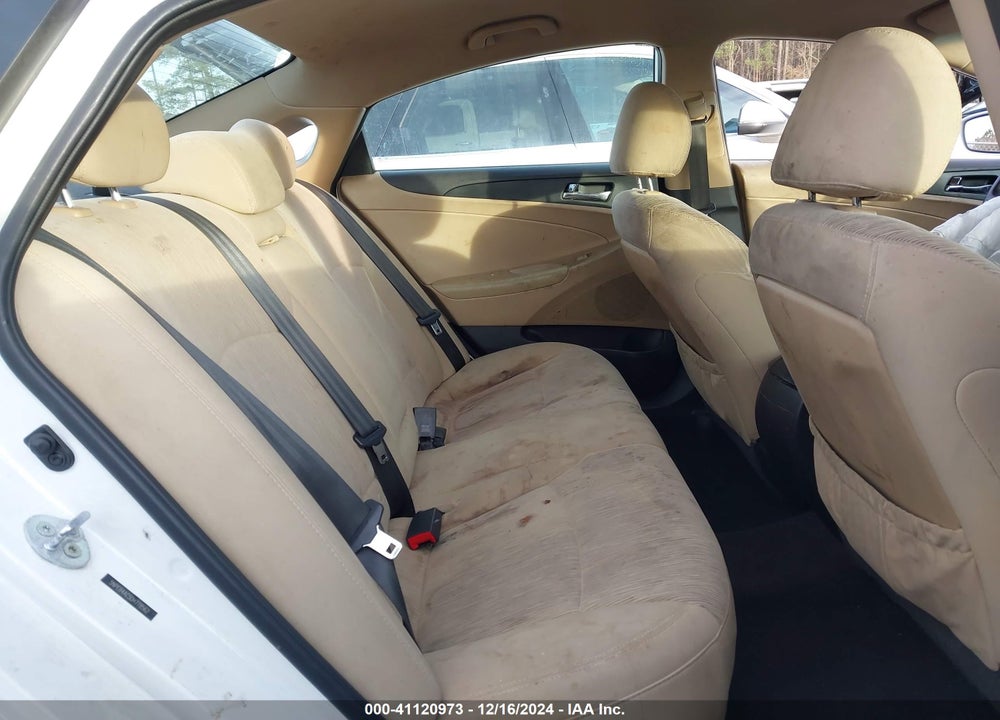 2013 HYUNDAI SONATA GLS VIN: 5NPEB4AC5DH778562