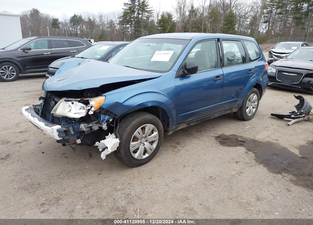 2009 SUBARU FORESTER 2.5X VIN: JF2SH61639H788618