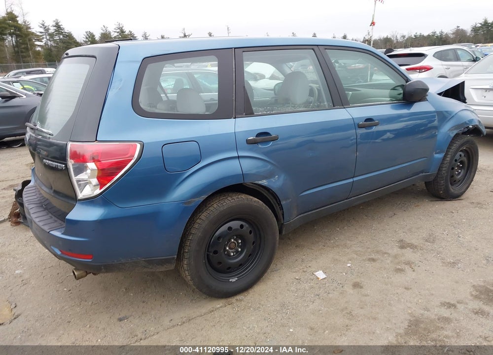 2009 SUBARU FORESTER 2.5X VIN: JF2SH61639H788618