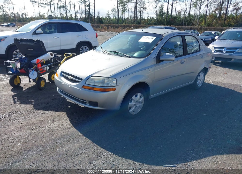 2005 CHEVROLET AVEO LS VIN: KL1TD52665B475283