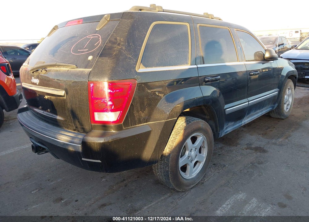 2006 JEEP GRAND CHEROKEE LIMITED VIN: 1J4HR58N76C282497