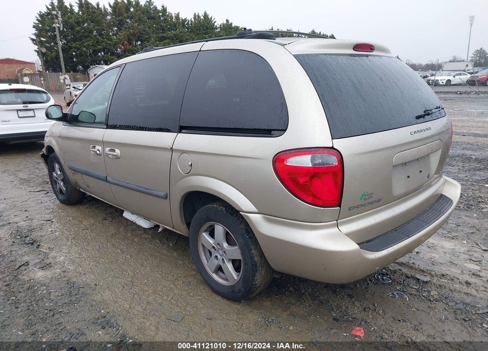2005 DODGE CARAVAN SXT VIN: 1D4GP45R15B337185