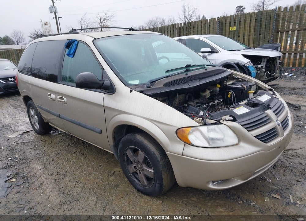 2005 DODGE CARAVAN SXT VIN: 1D4GP45R15B337185